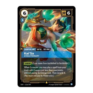 Kai'Sa - Evolutionary (Alternate Art) - 112a/298 - Showcase - Foil