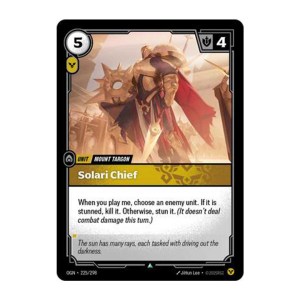 Solari Chief - 225/298 - UC - Foil