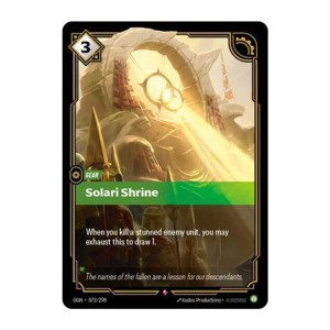 Solari Shrine - 072/298 - Rare - Foil