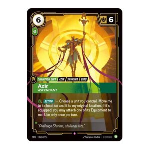 Azir Ascendant - 050/221 - Foil