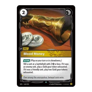 Blood Money - 162/221 - Foil