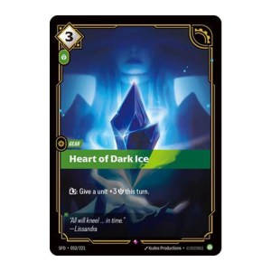 Heart of Dark Ice - 052/221 - Foil