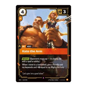 Kato the Arm - 112/221 - Foil