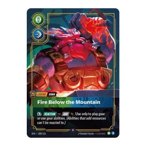 Ornn Fire Below the Mountain - 189/221 - Foil