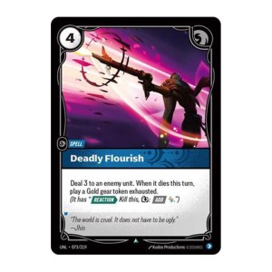 Deadly Flourish - 073/219 - Foil